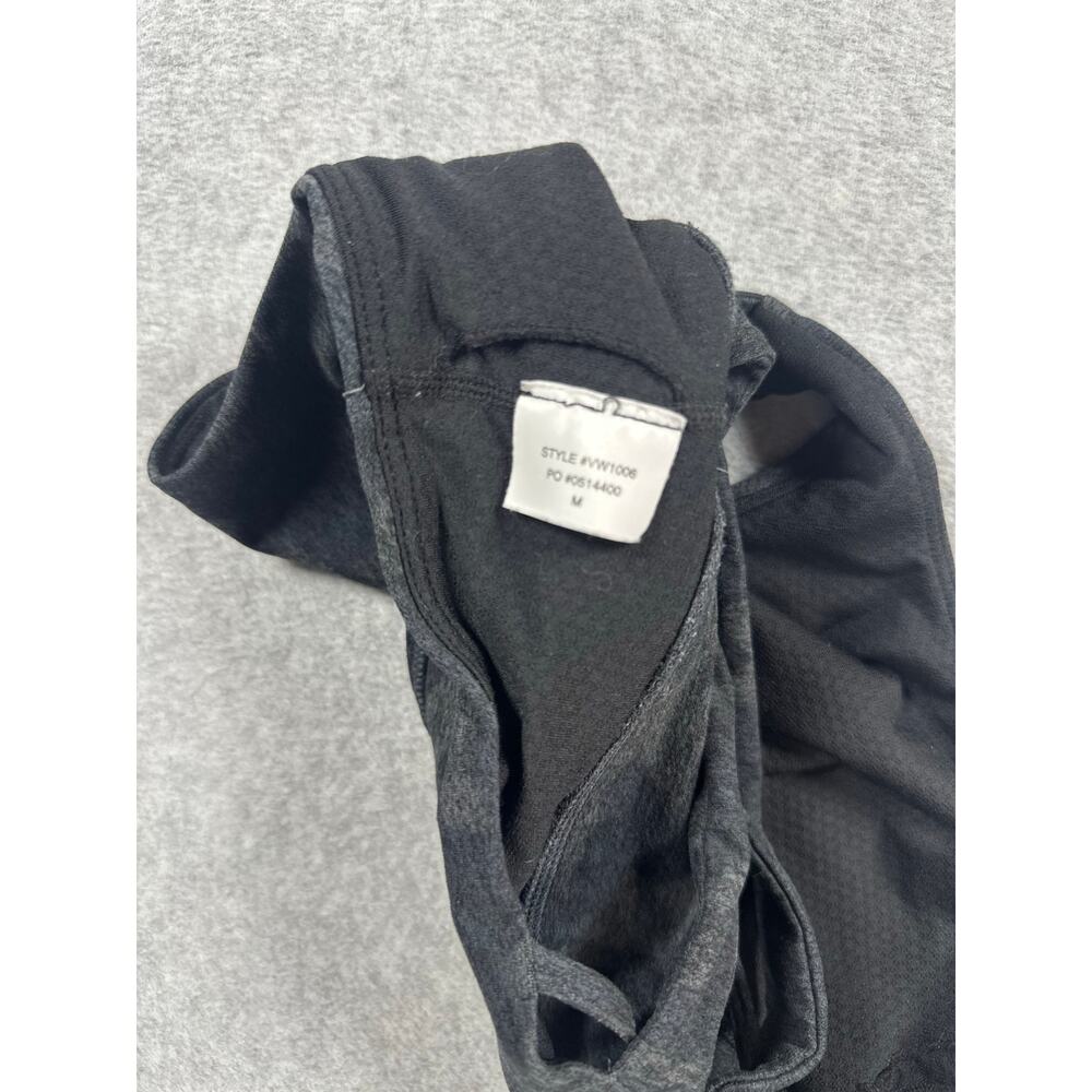 Vuori Elevation Sports Bra Women's Size Medium Black Gray Camo Crossback Yoga - Picture 5 of 6